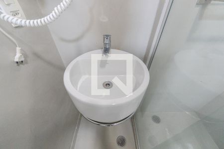 Banheiro de kitnet/studio à venda com 1 quarto, 22m² em Consolação, São Paulo