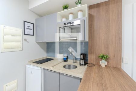 Studio à venda com 22m², 1 quarto e 1 vaga Studio à venda com 22m², 1 quarto e 1 vagaCozinha