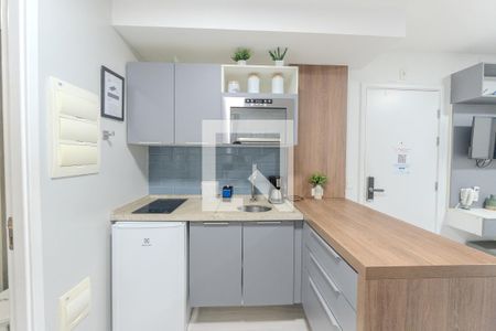 Studio à venda com 22m², 1 quarto e 1 vaga Studio à venda com 22m², 1 quarto e 1 vagaCozinha