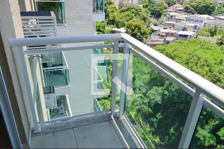 Varanda  de apartamento para alugar com 1 quarto, 36m² em Taquara, Rio de Janeiro