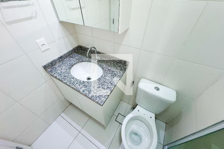 Studio para alugar com 27m², 1 quarto e sem vaga Studio para alugar com 27m², 1 quarto e sem vagaBanheiro