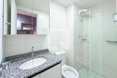Studio para alugar com 27m², 1 quarto e sem vaga Studio para alugar com 27m², 1 quarto e sem vagaBanheiro
