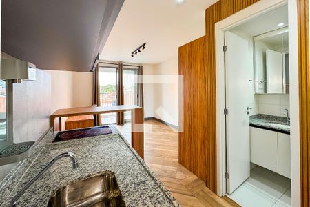 Studio para alugar com 27m², 1 quarto e sem vaga Studio para alugar com 27m², 1 quarto e sem vagaCozinha