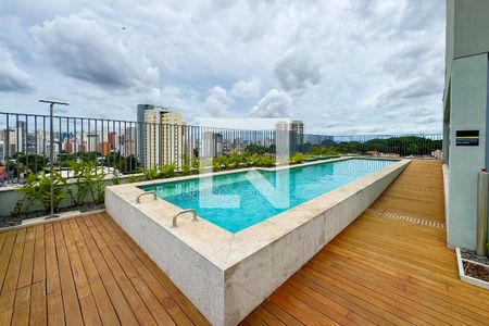 Studio para alugar com 27m², 1 quarto e sem vaga Studio para alugar com 27m², 1 quarto e sem vagaPiscina