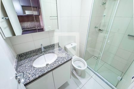 Studio para alugar com 27m², 1 quarto e sem vaga Studio para alugar com 27m², 1 quarto e sem vagaBanheiro
