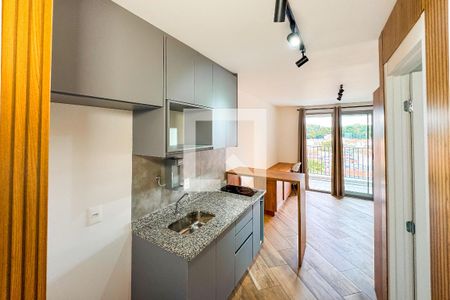 Studio para alugar com 27m², 1 quarto e sem vaga Studio para alugar com 27m², 1 quarto e sem vagaCozinha