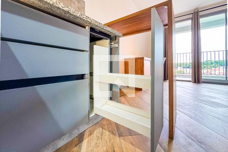 Studio para alugar com 27m², 1 quarto e sem vaga Studio para alugar com 27m², 1 quarto e sem vagaCozinha