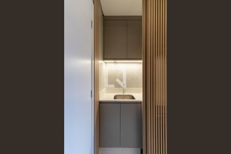 Studio para alugar com 25m², 1 quarto e sem vaga Studio para alugar com 25m², 1 quarto e sem vagaÁrea de Serviço