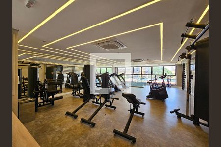 Studio para alugar com 27m², 1 quarto e sem vaga Studio para alugar com 27m², 1 quarto e sem vagaÁrea Comum - Academia