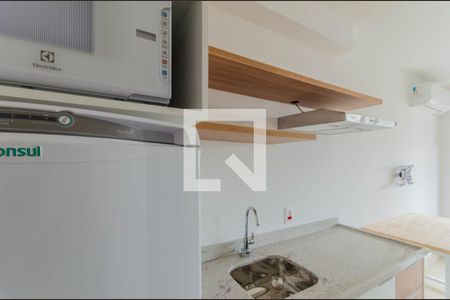 Studio para alugar com 27m², 1 quarto e sem vaga Studio para alugar com 27m², 1 quarto e sem vagaCozinha