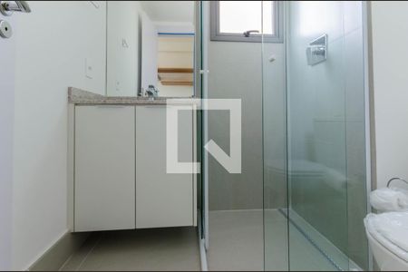 Studio para alugar com 27m², 1 quarto e sem vaga Studio para alugar com 27m², 1 quarto e sem vagaBanheiro