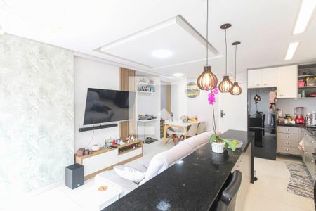 Sala/Cozinha de apartamento para alugar com 2 quartos, 60m² em Vila Ema, São Paulo