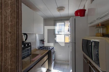 Cozinha e Área de Serviço de apartamento à venda com 2 quartos, 42m² em Rio dos Sinos, São Leopoldo