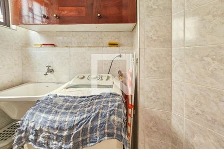 Área de serviço de apartamento para alugar com 1 quarto, 42m² em Jardim Virginia, Guarujá