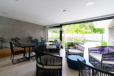 Studio para alugar com 27m², 1 quarto e sem vaga Studio para alugar com 27m², 1 quarto e sem vagaÁrea comum - Churrasqueira