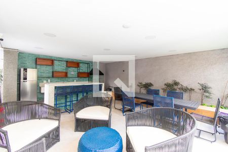 Studio para alugar com 27m², 1 quarto e sem vaga Studio para alugar com 27m², 1 quarto e sem vagaÁrea comum - Churrasqueira