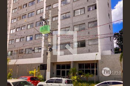 Studio para alugar com 27m², 1 quarto e sem vaga Studio para alugar com 27m², 1 quarto e sem vagaFachada