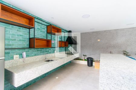 Studio para alugar com 27m², 1 quarto e sem vaga Studio para alugar com 27m², 1 quarto e sem vagaÁrea comum - Churrasqueira