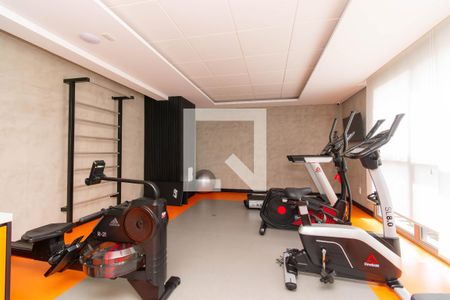 Studio para alugar com 27m², 1 quarto e sem vaga Studio para alugar com 27m², 1 quarto e sem vagaÁrea comum - Academia