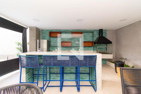 Studio para alugar com 27m², 1 quarto e sem vaga Studio para alugar com 27m², 1 quarto e sem vagaÁrea comum - Churrasqueira