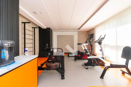 Studio para alugar com 27m², 1 quarto e sem vaga Studio para alugar com 27m², 1 quarto e sem vagaÁrea comum - Academia