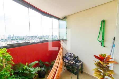 Varanda de apartamento à venda com 3 quartos, 105m² em Baeta Neves, São Bernardo do Campo