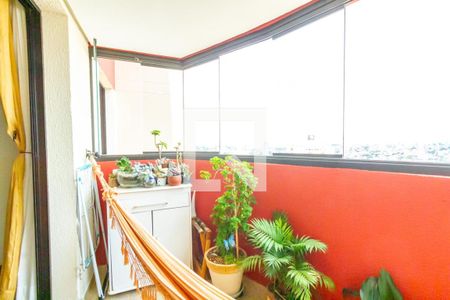 Varanda de apartamento à venda com 3 quartos, 105m² em Baeta Neves, São Bernardo do Campo