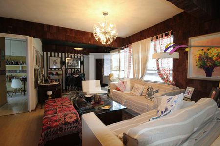 Sala de apartamento à venda com 3 quartos, 123m² em Moema, São Paulo