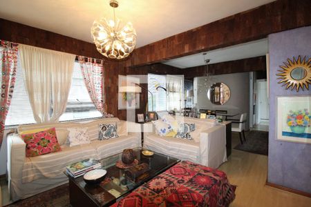 Sala de apartamento à venda com 3 quartos, 123m² em Moema, São Paulo