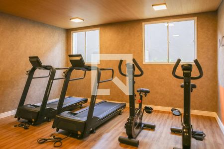 Apartamento para alugar com 28m², 1 quarto e sem vaga Apartamento para alugar com 28m², 1 quarto e sem vagaÁrea comum - Academia