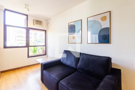Sala de apartamento para alugar com 1 quarto, 55m² em Jardim Paulista, São Paulo