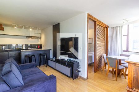 Sala de apartamento para alugar com 1 quarto, 55m² em Jardim Paulista, São Paulo