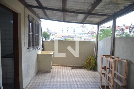 Área de Serviço de casa para alugar com 1 quarto, 60m² em Jardim Ipanema, Santo André