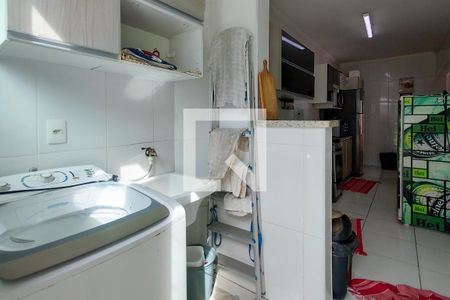 Área de Serviço de apartamento para alugar com 2 quartos, 160m² em Cidade Ocian, Praia Grande