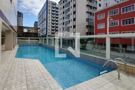 Área comum - Piscina de apartamento para alugar com 2 quartos, 160m² em Cidade Ocian, Praia Grande