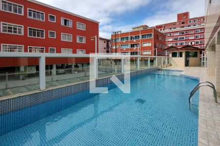 Área comum - Piscina de apartamento para alugar com 2 quartos, 160m² em Cidade Ocian, Praia Grande
