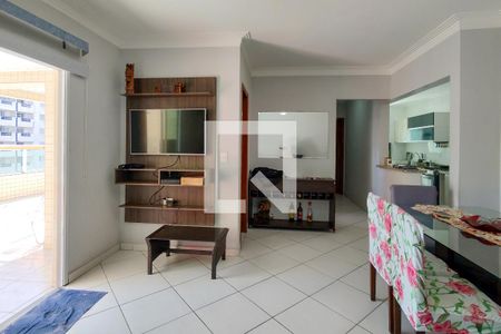 Sala de apartamento para alugar com 2 quartos, 160m² em Cidade Ocian, Praia Grande