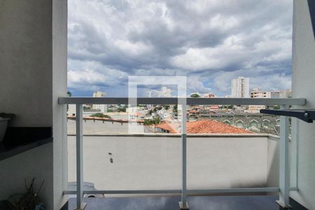 Varanda da Sala de apartamento à venda com 2 quartos, 63m² em Vila Euro, São Bernardo do Campo