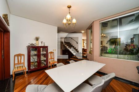 Sala de Jantar de casa à venda com 4 quartos, 372m² em Chácara das Pedras, Porto Alegre