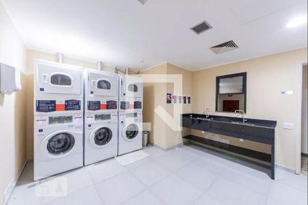 Studio para alugar com 45m², 1 quarto e 1 vagaLavanderia