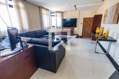 Sala de apartamento à venda com 4 quartos, 247m² em Castelo, Belo Horizonte