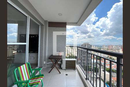 Varanda de apartamento à venda com 2 quartos, 50m² em Vila Clementino, São Paulo