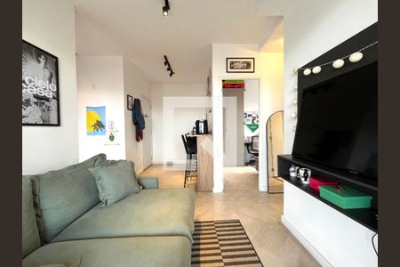 Sala de apartamento à venda com 2 quartos, 50m² em Vila Clementino, São Paulo