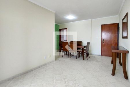Sala de apartamento para alugar com 3 quartos, 101m² em Guilhermina, Praia Grande