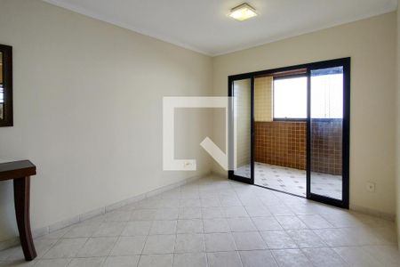 Sala de apartamento para alugar com 3 quartos, 101m² em Guilhermina, Praia Grande