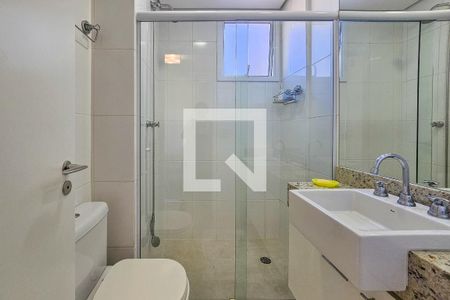 Apartamento para alugar com 81m², 2 quartos e 2 vagas Apartamento para alugar com 81m², 2 quartos e 2 vagasBanheiro da Suíte 1