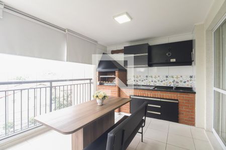 Varanda Gourmet  de apartamento à venda com 2 quartos, 87m² em Vila Carrão, São Paulo