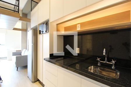 Studio para alugar com 27m², 1 quarto e sem vagaCozinha