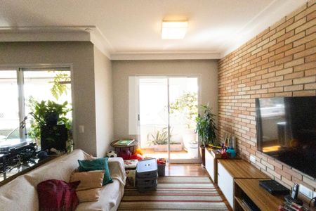 Sala  de apartamento para alugar com 3 quartos, 117m² em Brooklin, São Paulo