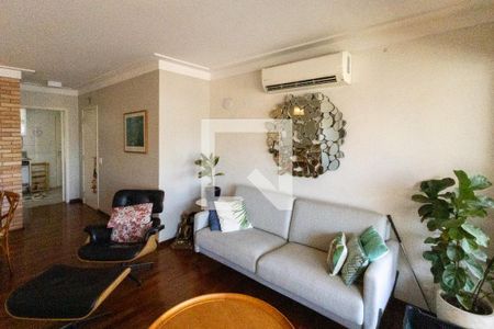 Sala  de apartamento para alugar com 3 quartos, 117m² em Brooklin, São Paulo